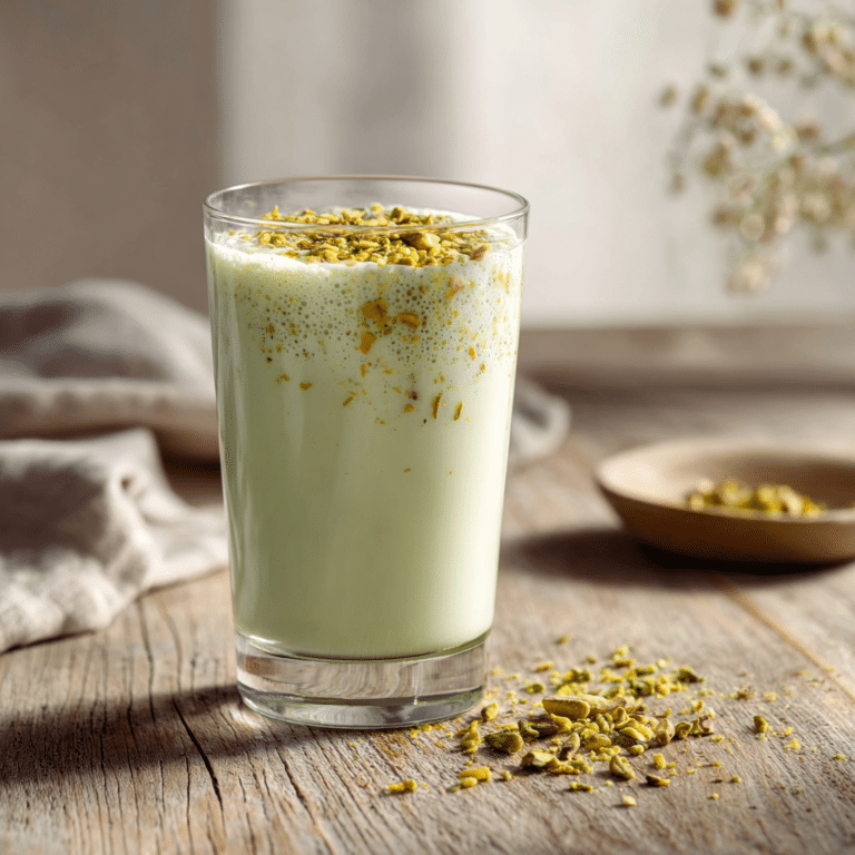 Simple Pistachio Milk Drink Recipe