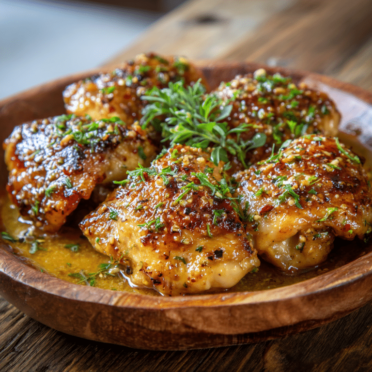 Simple Spicy Honey Mustard Chicken Recipe