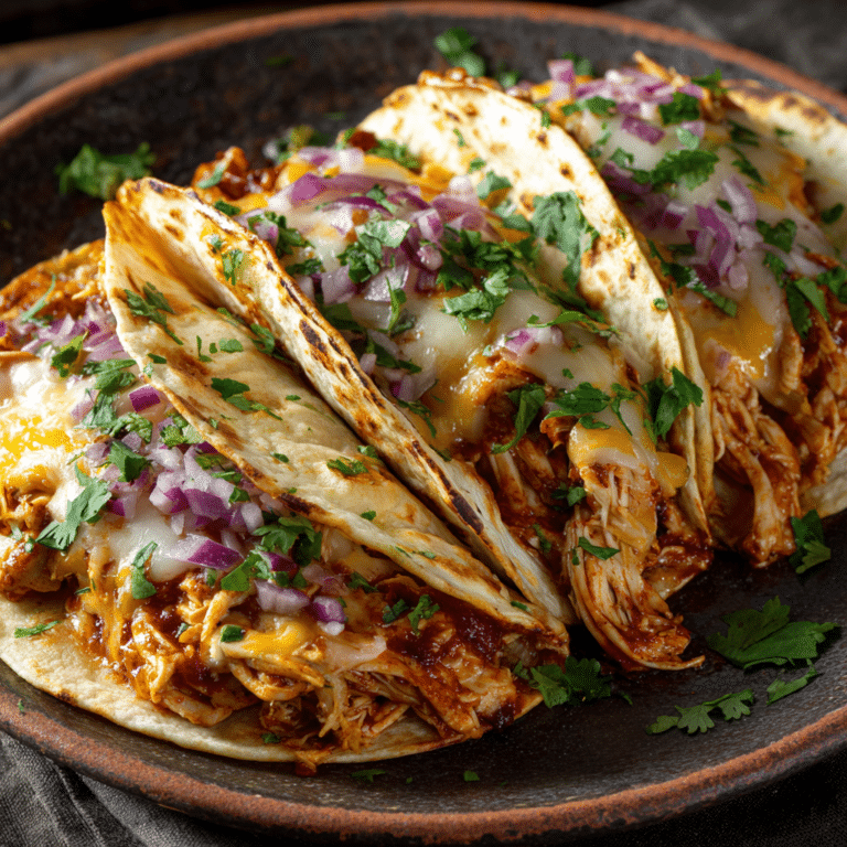 Simple BBQ Chicken Tacos Recipe