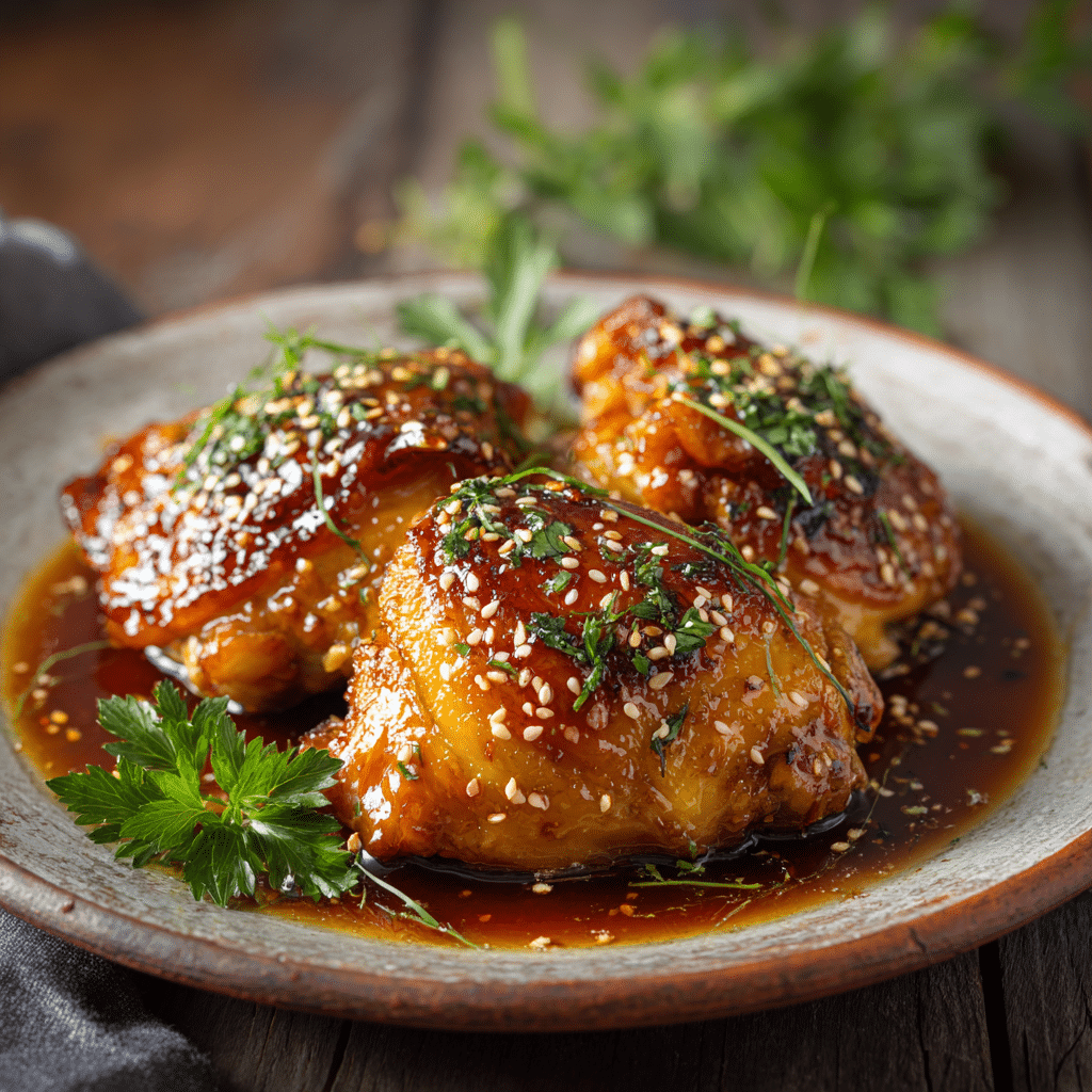 Simple Honey Soy Glazed Chicken Recipe