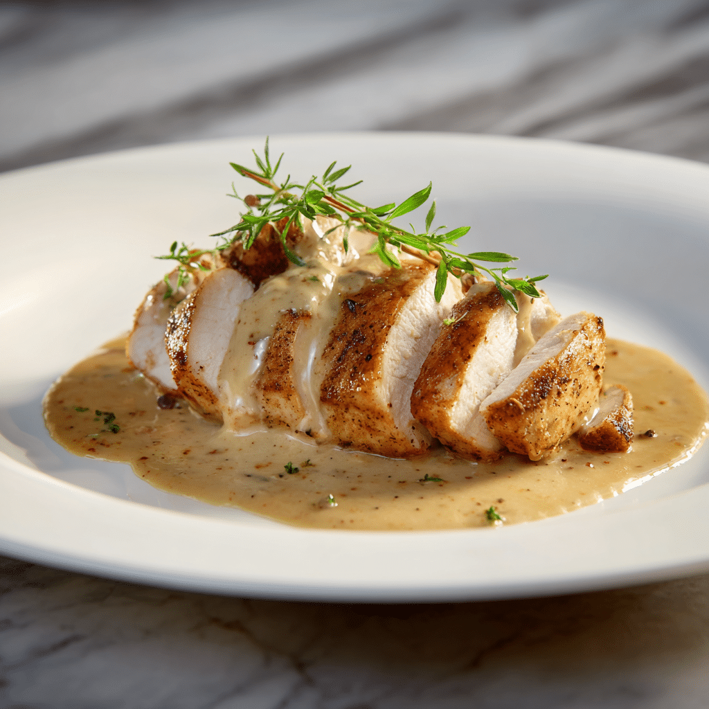 Luxury Chicken Supreme with Cream Sauce Recipe - Recipe Image