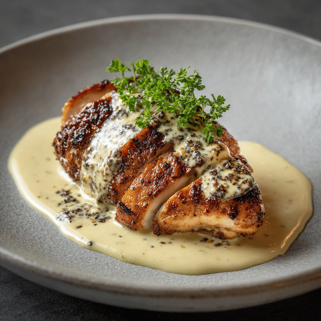 Black Truffle Butter Chicken Recipe - Recipe Image