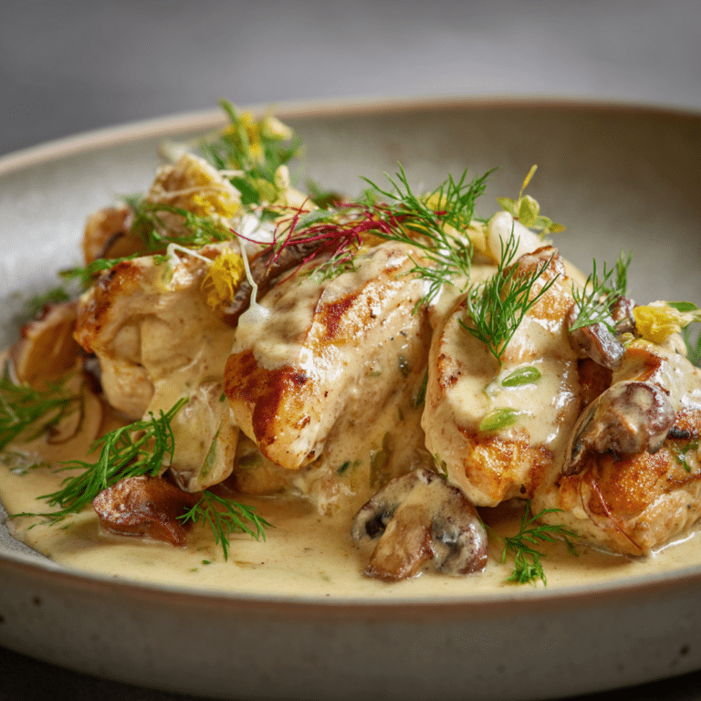 White Wine Dijon Cream Chicken Recipe