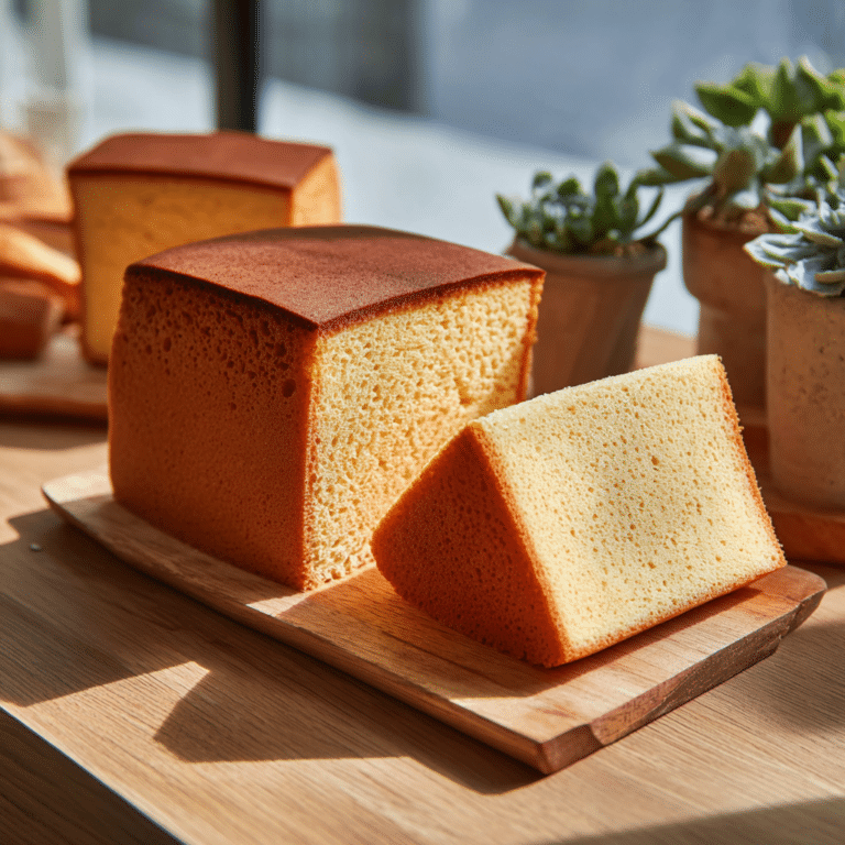 Taiwanese Castella Cake Recipe
