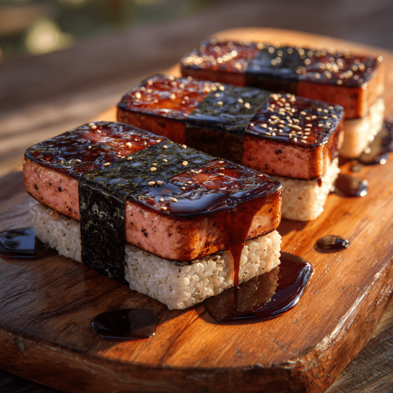 Hawaiian Spam Musubi Recipe