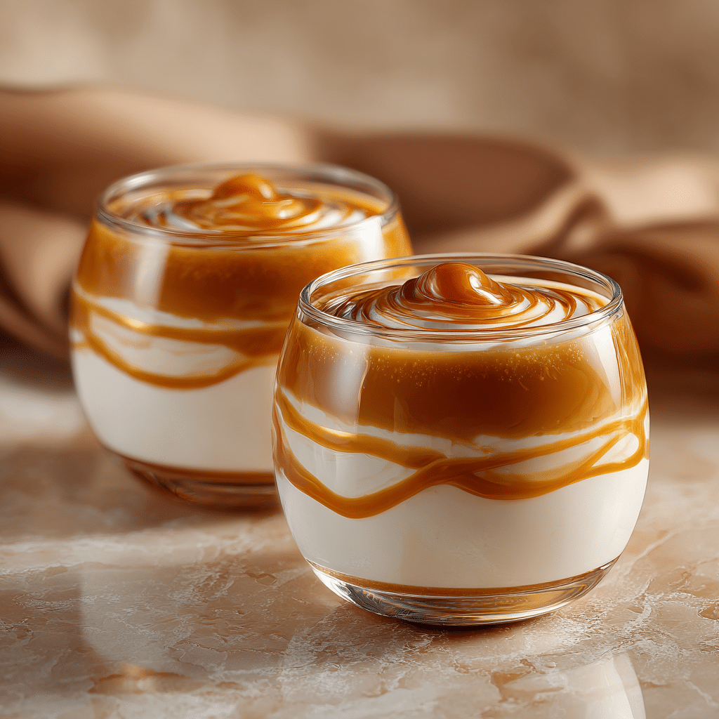 Vanilla Caramel Glass Desserts Recipe - Recipe Image