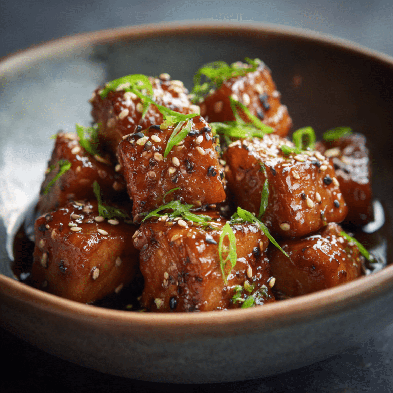 Honey Soy Salmon Bites Recipe