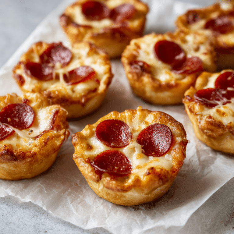 Mini Pepperoni Pizza Cups Recipe