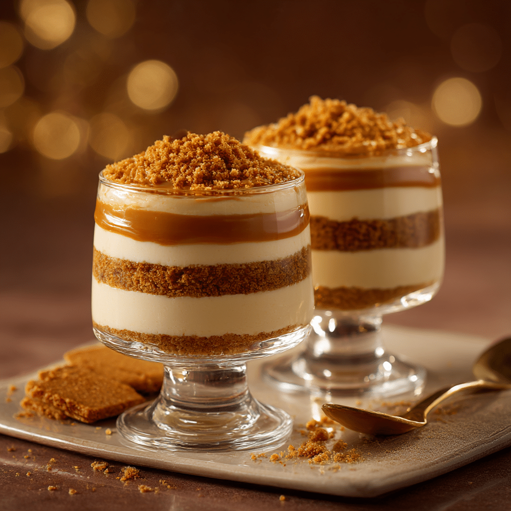 Lotus Cheesecake Dessert Cups Recipe