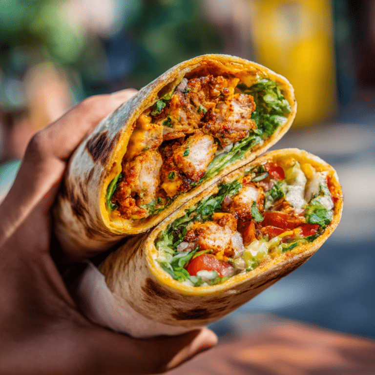 Spicy Chicken Wrap Hack Recipe