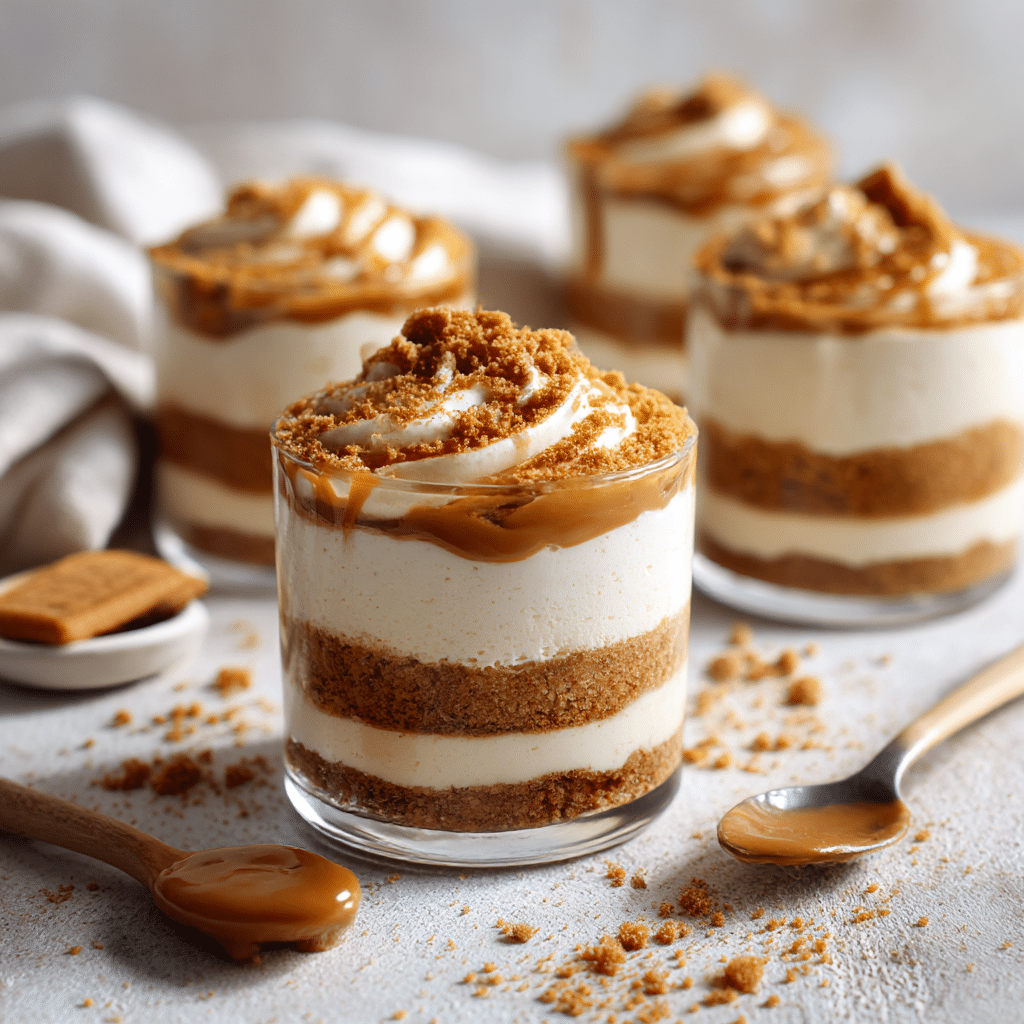 Lotus Biscoff Cheesecake Cups Recipe