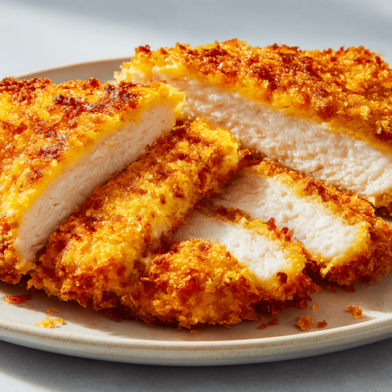 Crispy Parmesan Chicken Cutlets Recipe