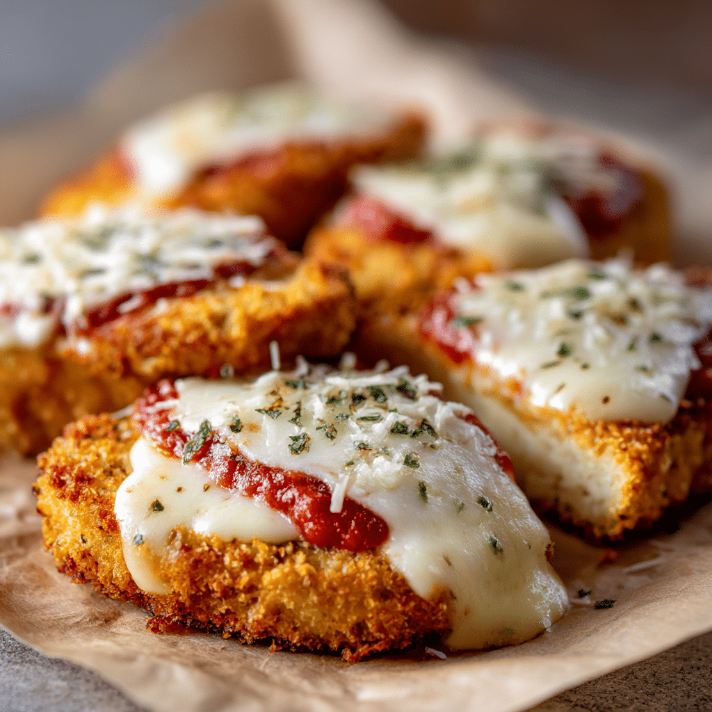 Crispy Chicken Parmesan Bites Recipe