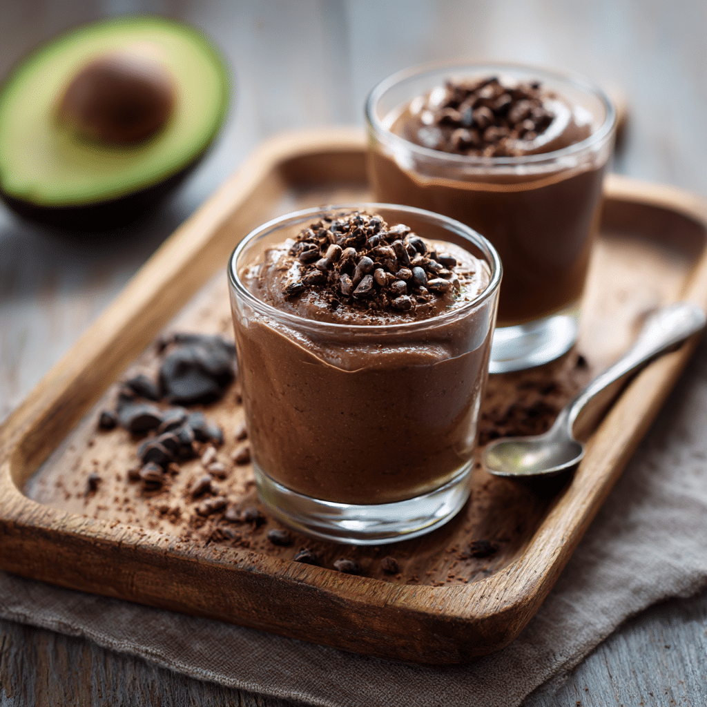 Vegan Chocolate Avocado Pudding Recipe