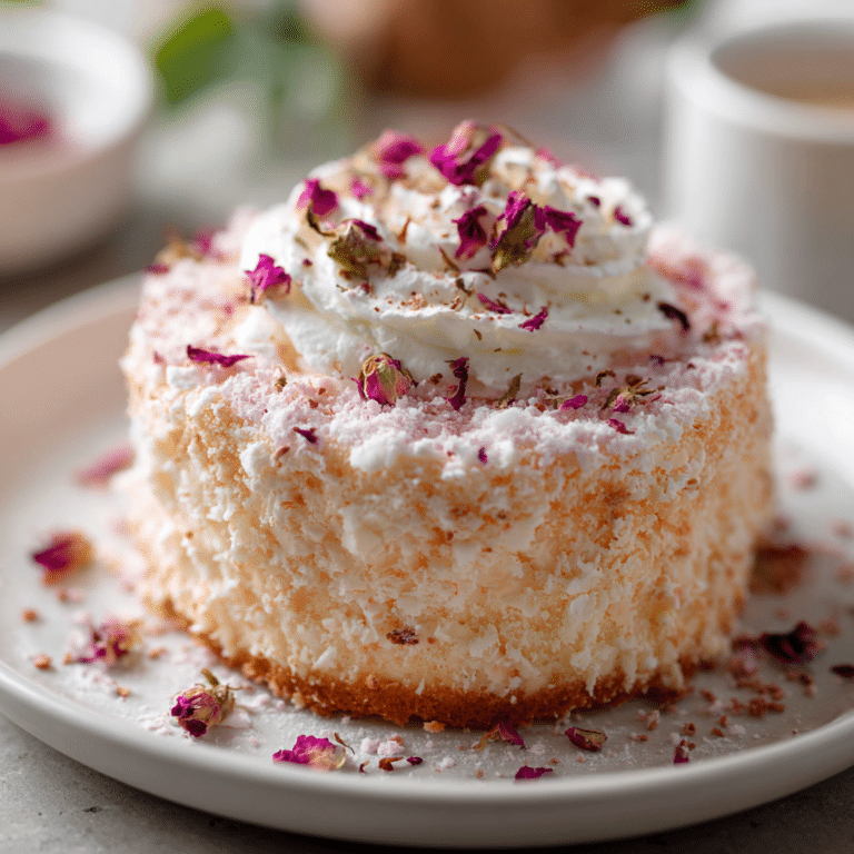 Rose Milk Cake Recipe