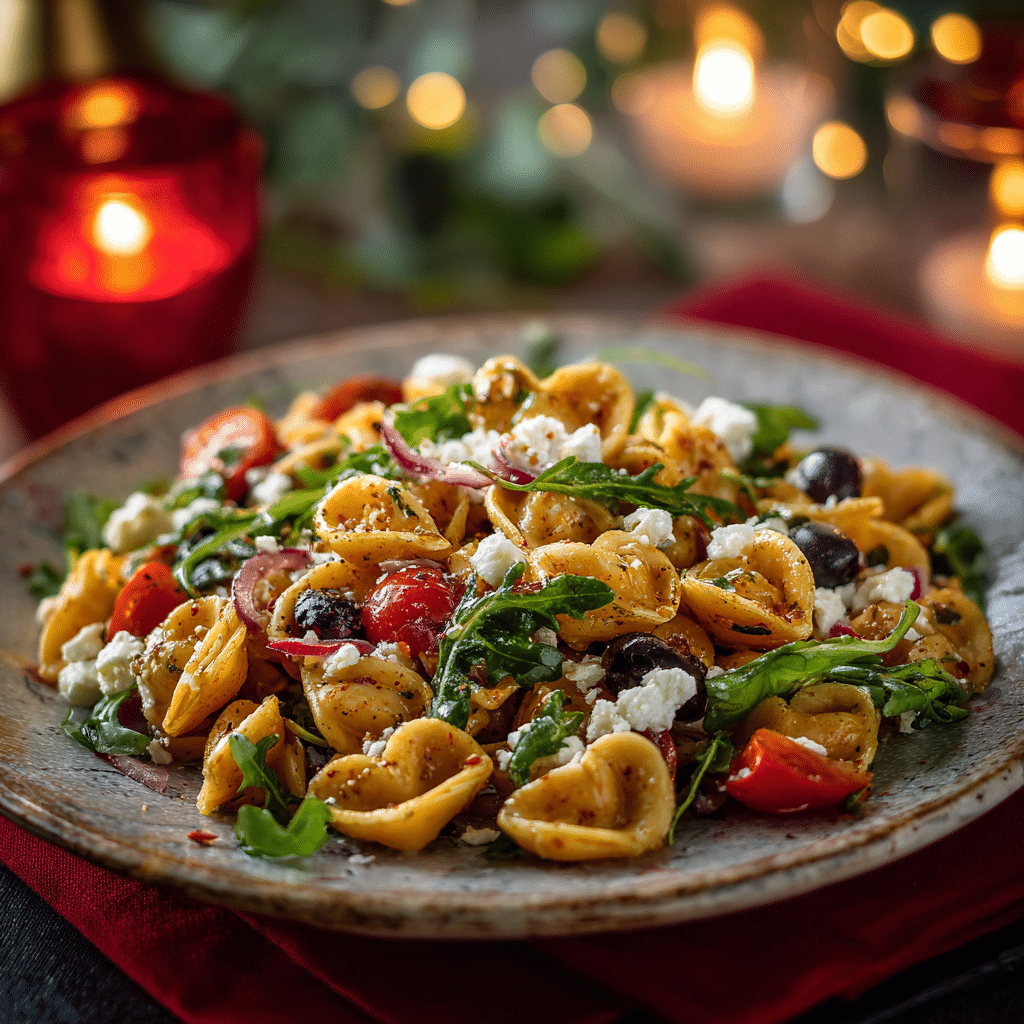 Quick Heart-Shaped Pasta Salad: Light Romantic Meal Recipe