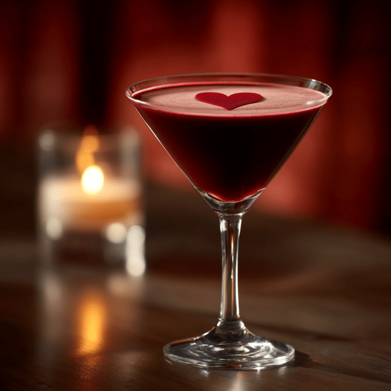 Red Velvet Martini Mocktail Recipe