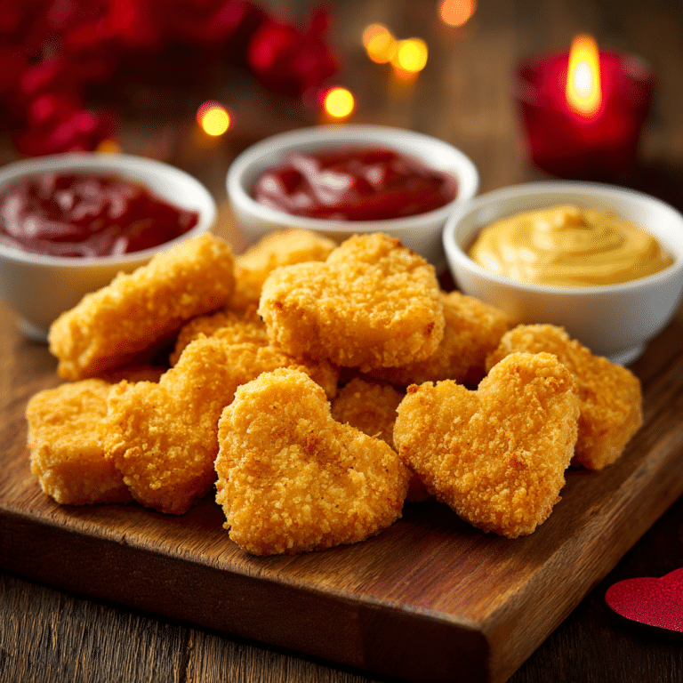 Heart-Shaped Chicken Nuggets Recipe