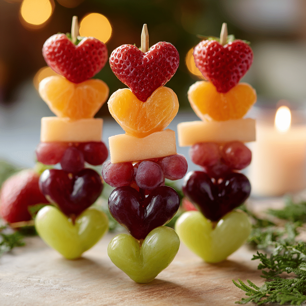 Valentine’s Day Fruit Skewers Recipe