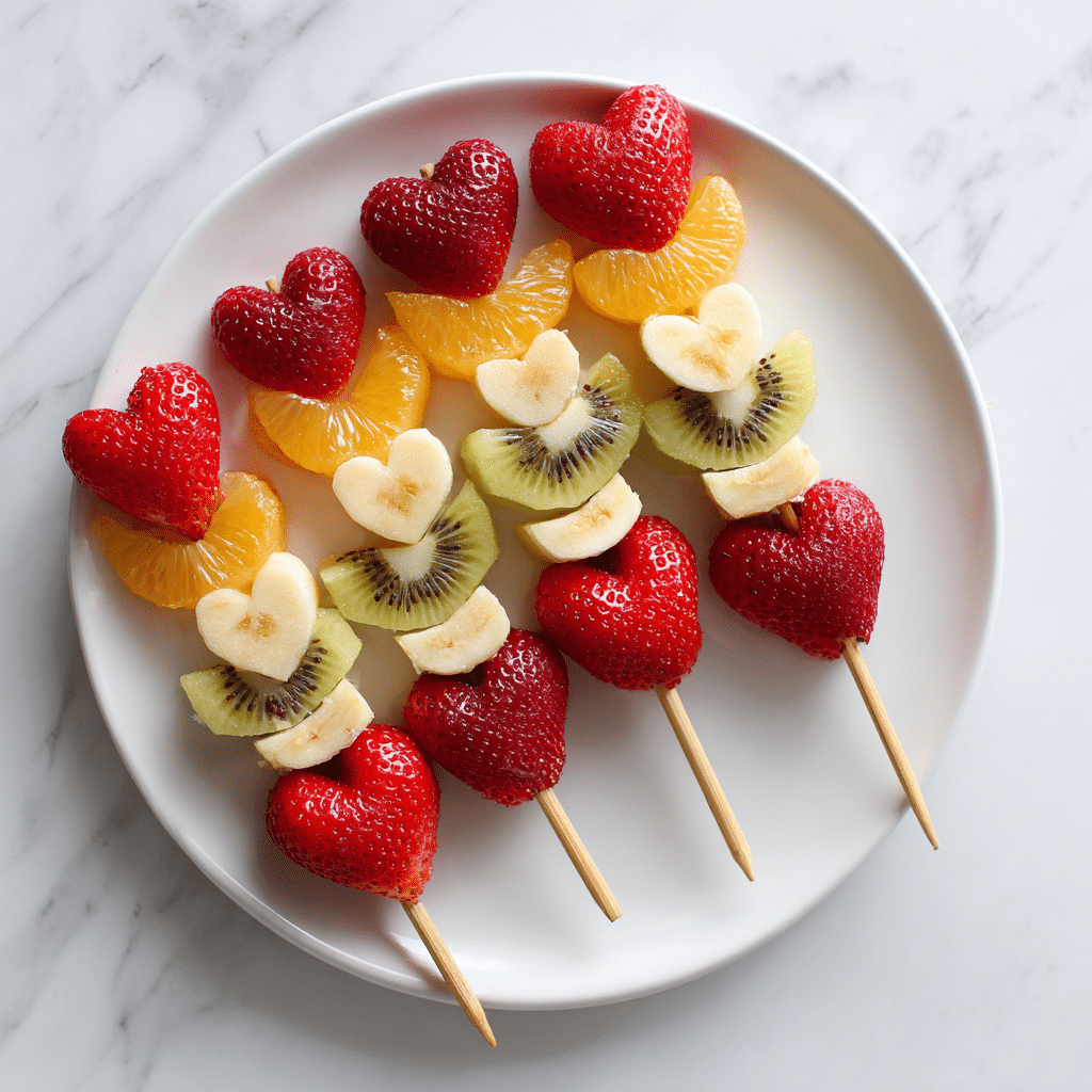 Valentine’s Day Fruit Skewers Recipe