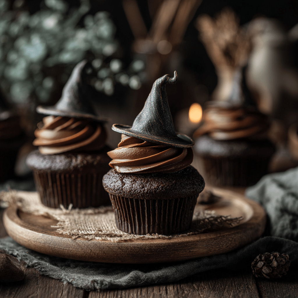 Harry Potter Sorting Hat Cupcakes Recipe - Recipe Image