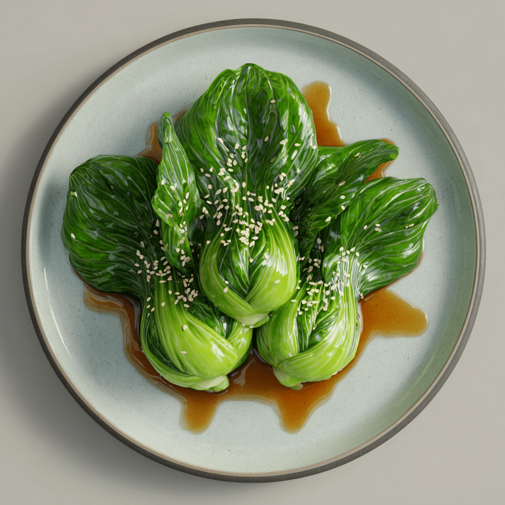 Easy Bok Choy With Garlic Soy Sauce Recipe - Recipe Image