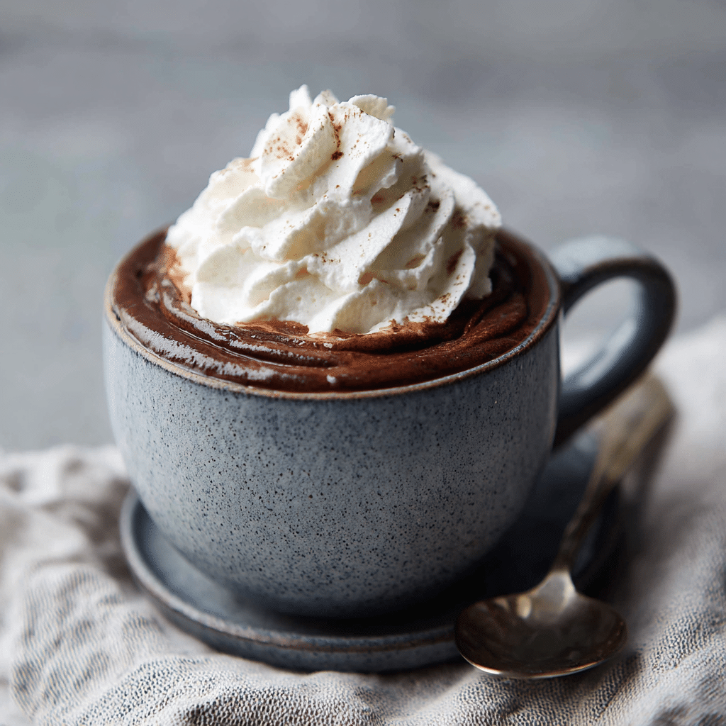 Whipped Ricotta Hot Chocolate Recipe - Recipe Image
