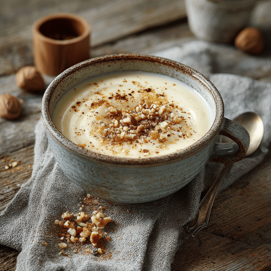 Vanilla Semolina Breakfast Cream Recipe - Recipe Image