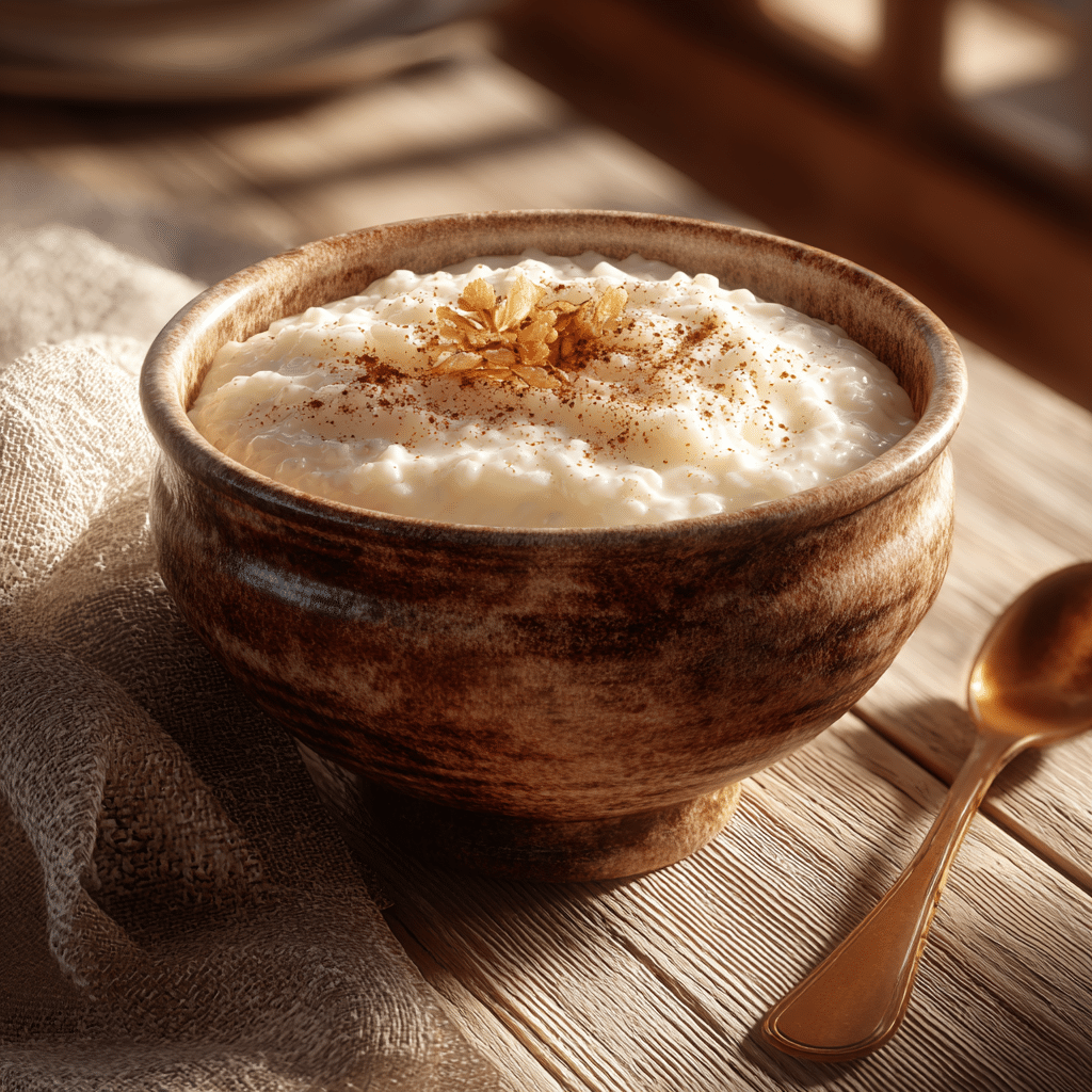 Creamy Milk Rice with Vanilla Recipe - Recipe Image