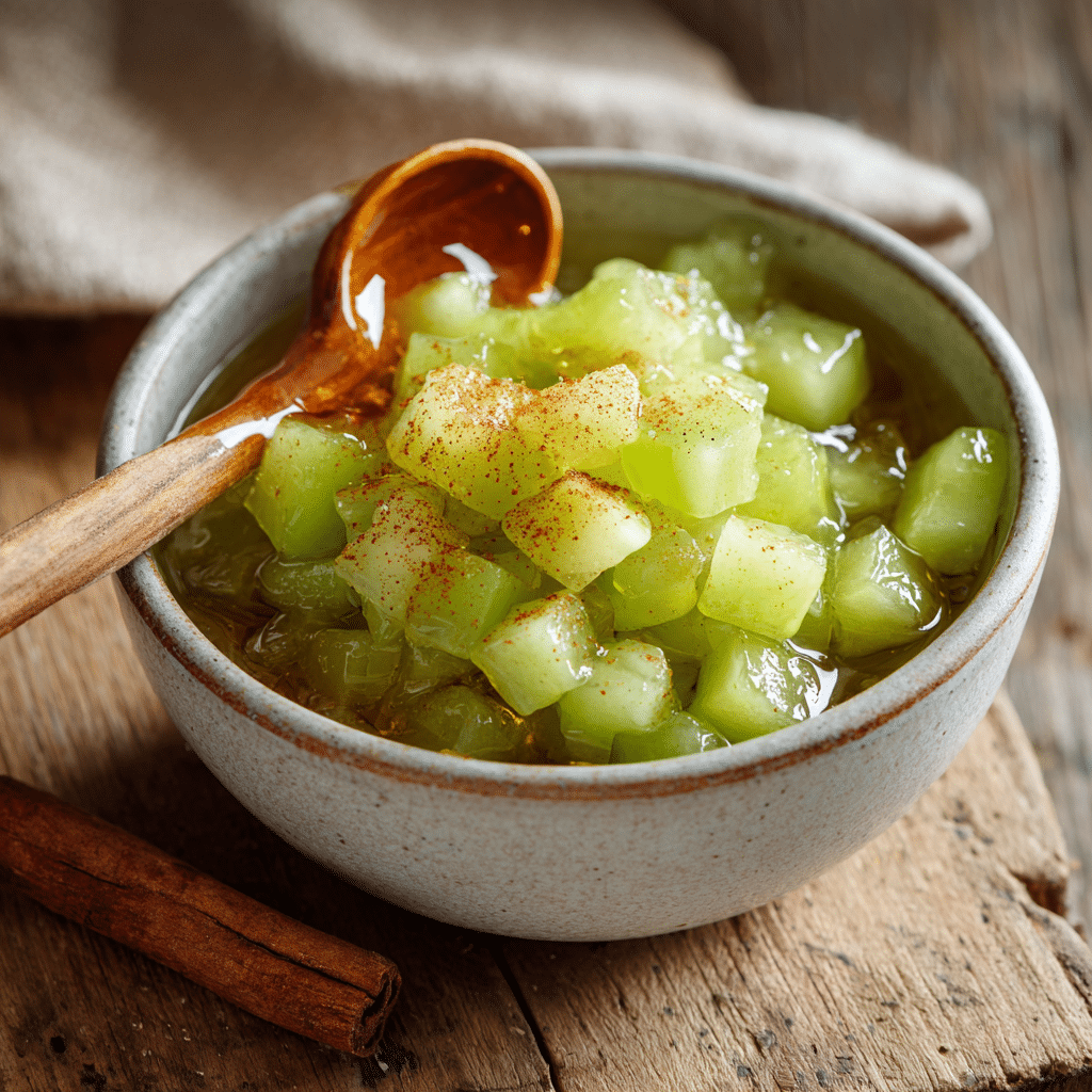 Warm Green Apple Breakfast Compote Recipe - Recipe Image