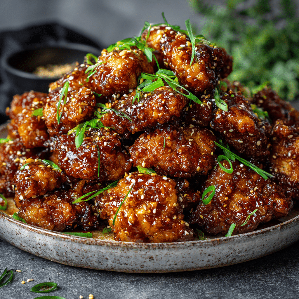 Simple Crispy Sesame Chicken Recipe - Recipe Image