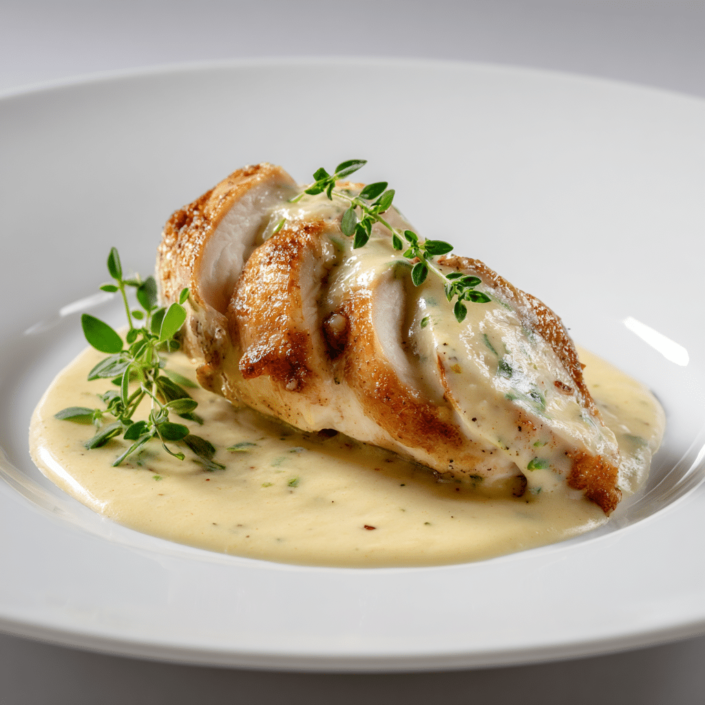 Luxury Chicken Supreme with Cream Sauce Recipe - Recipe Image