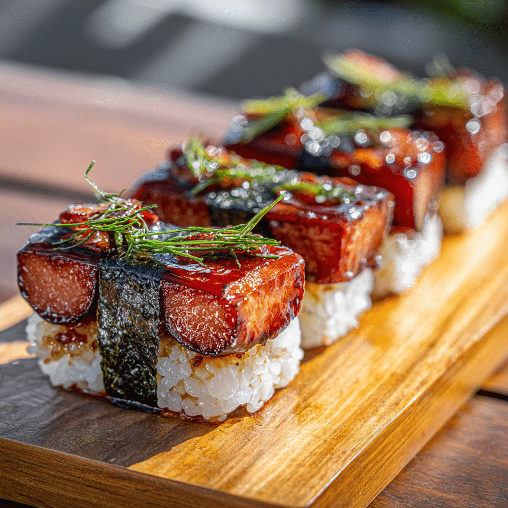 Hawaiian Spam Musubi Recipe - Recipe Image