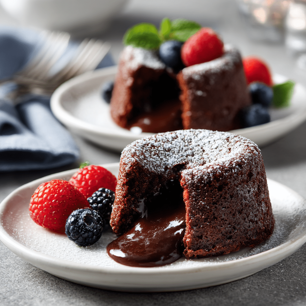 Chocolate Lava Cakes Recipe - Recipe Image