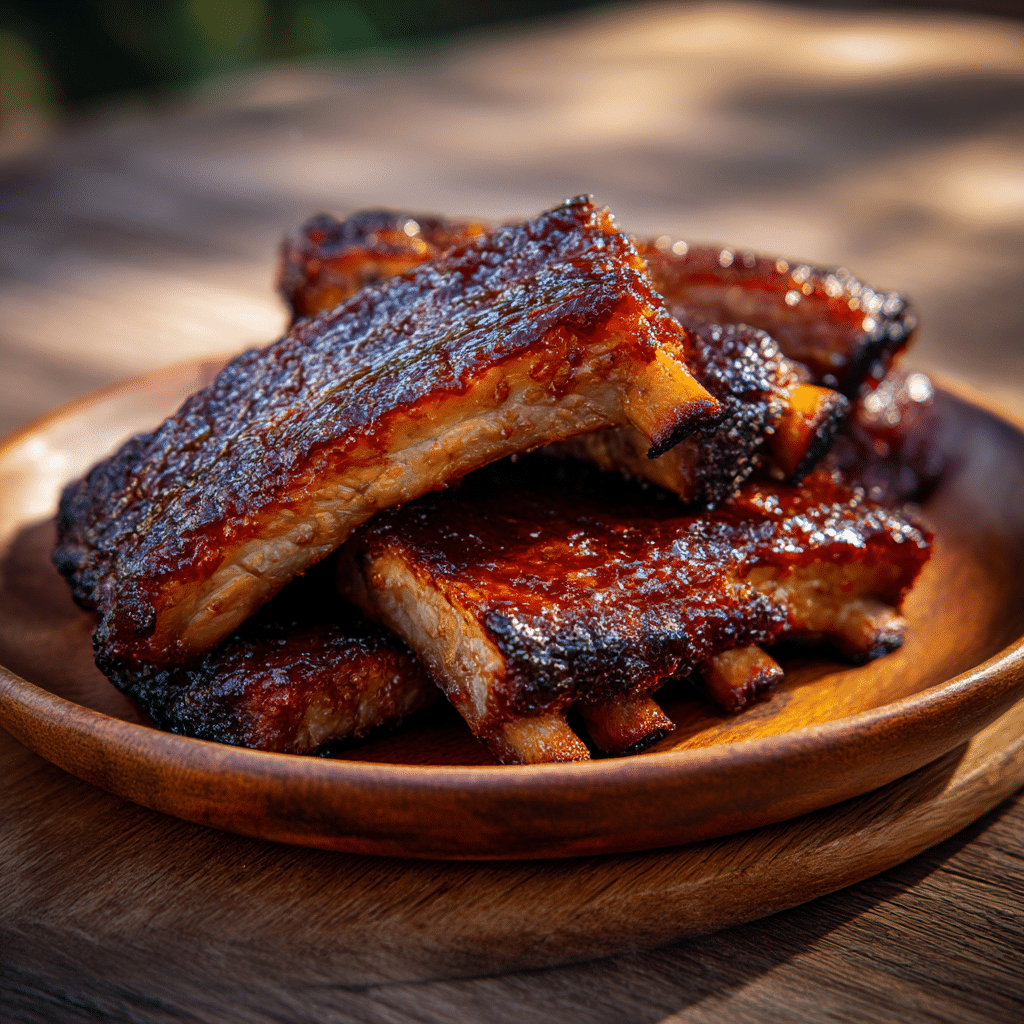 Crispy Air-Fried Ribs Recipe - Recipe Image