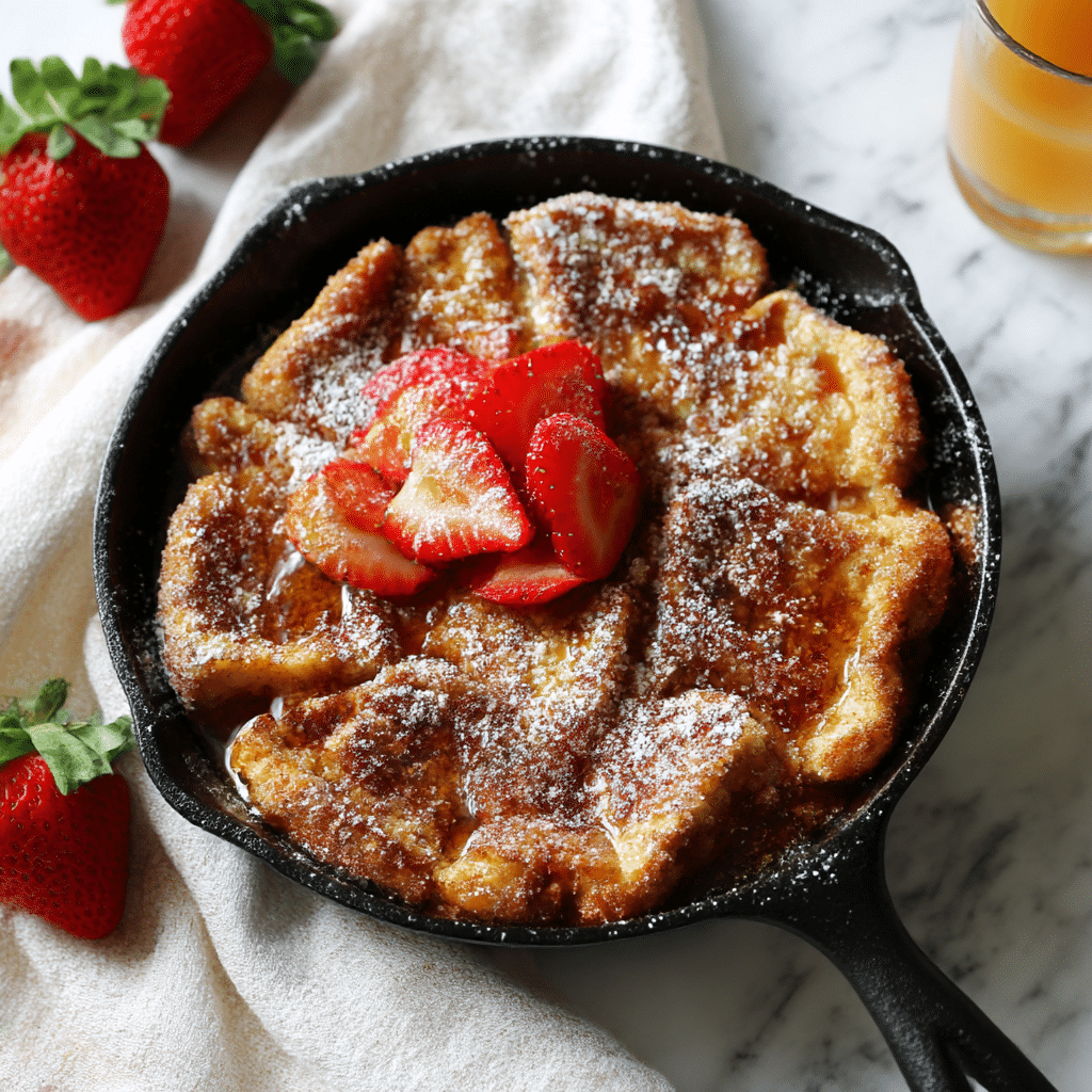 Cinnamon Sugar French Toast Skillet Recipe - Recipe Image
