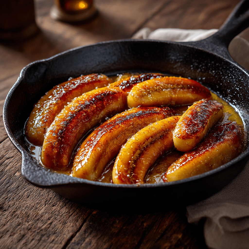 Honey Butter Banana Skillet Recipe - Recipe Image