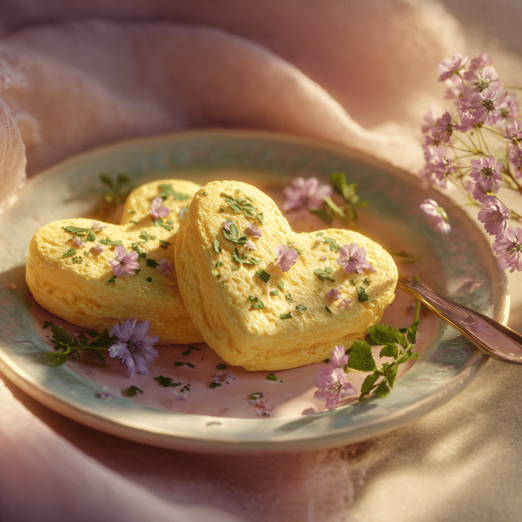 Mini Heart Omelettes: Romantic Breakfast in Minutes Recipe - Recipe Image