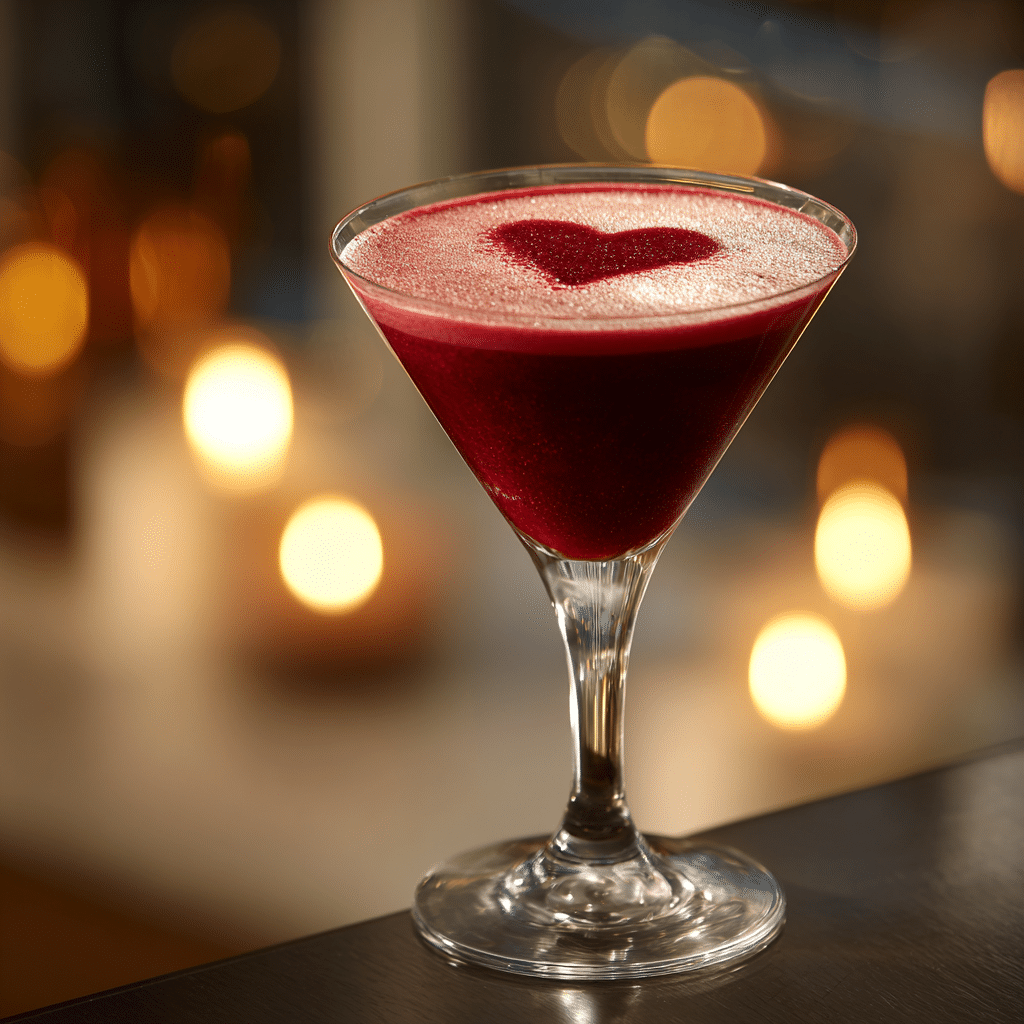 Red Velvet Martini Mocktail Recipe - Recipe Image