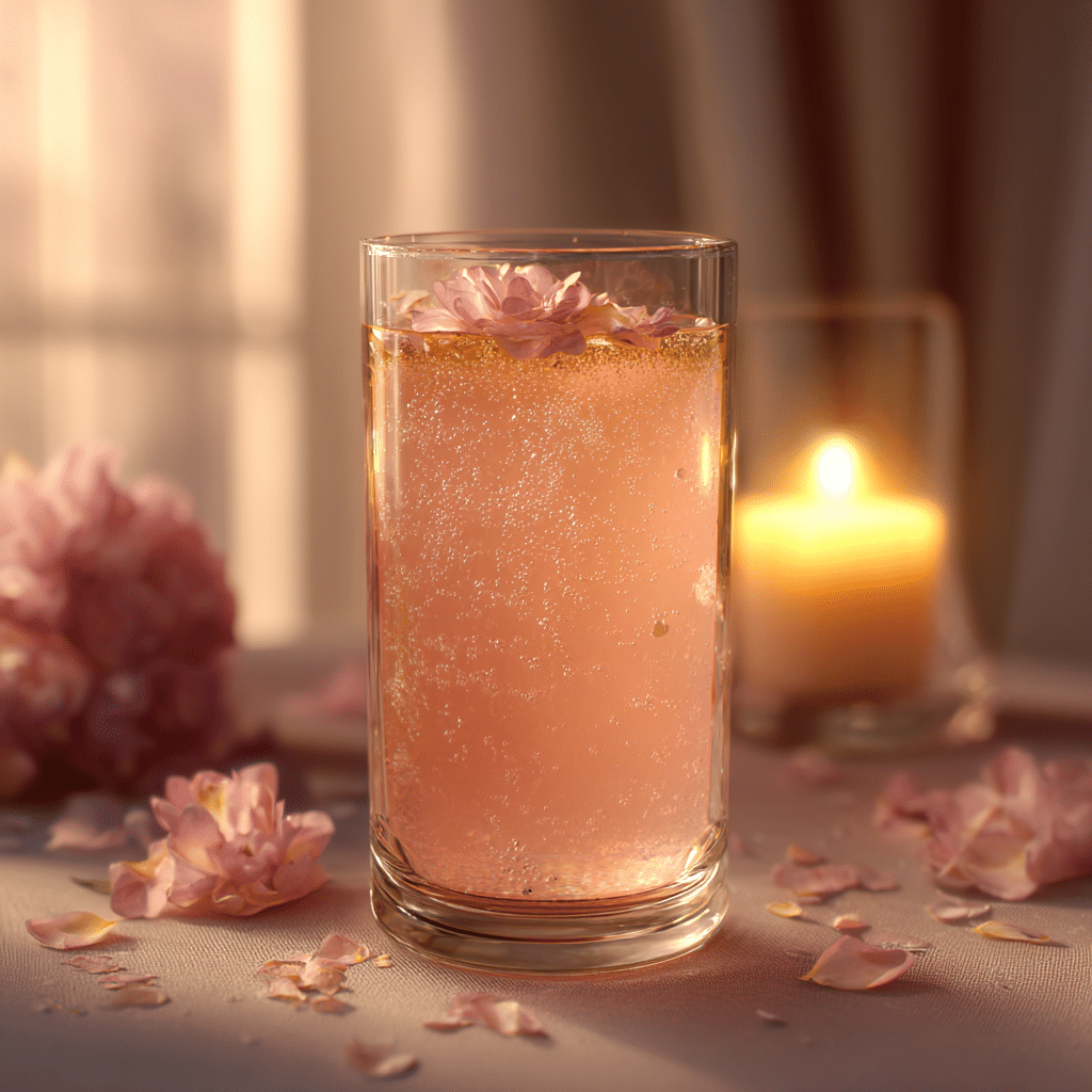 Rose Lemonade Fizz Recipe - Recipe Image