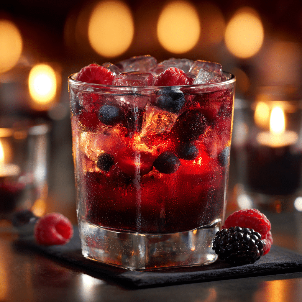 Berry Bliss Mocktail Recipe - Recipe Image