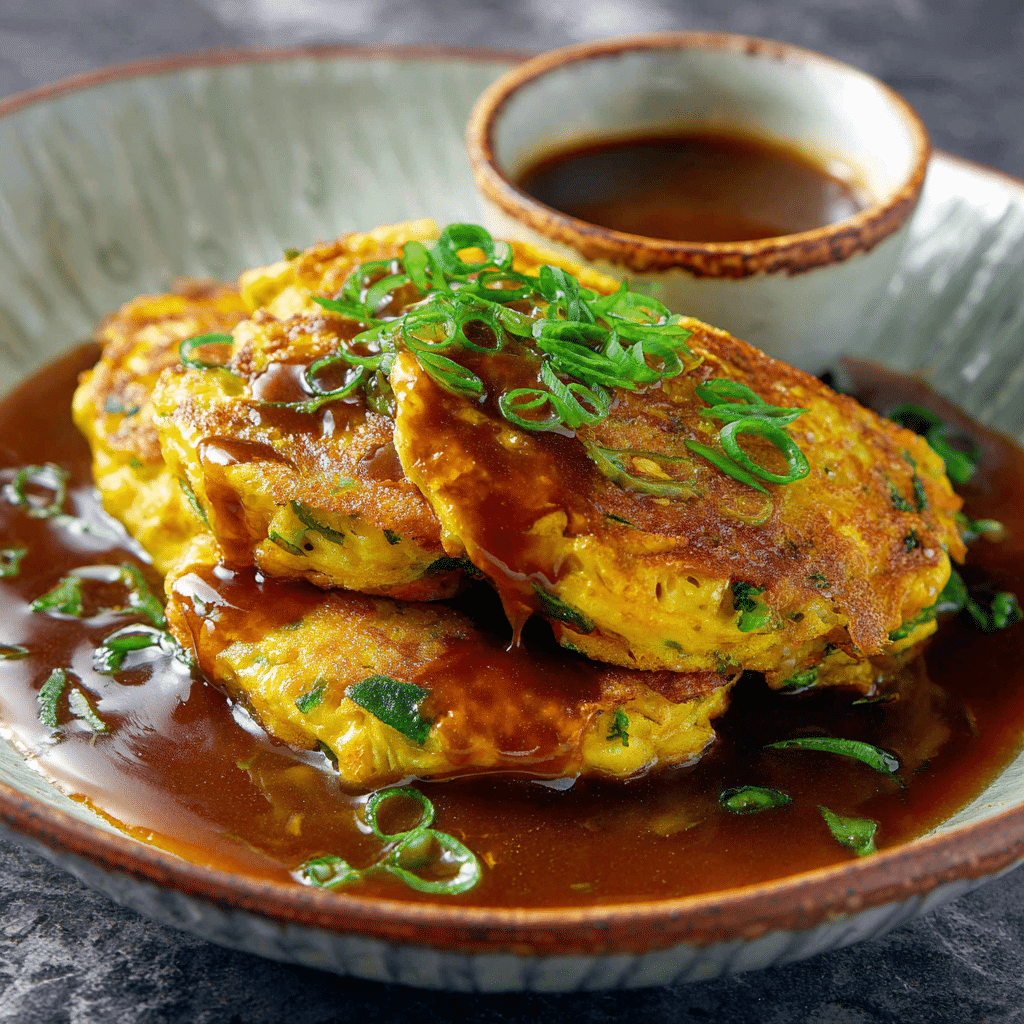 Egg Foo Young - Chinese Omelette Recipe - Recipe Image