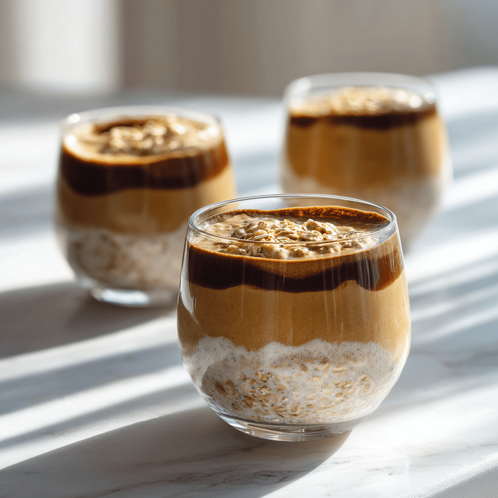 Chilled Coffee Oat Breakfast Cups Recipe - Recipe Image