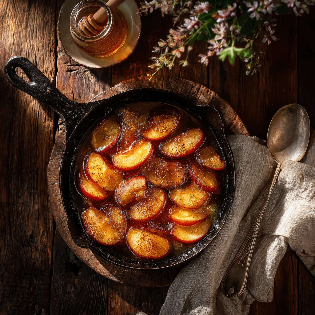 Warm Apple & Honey Skillet Recipe - Recipe Image