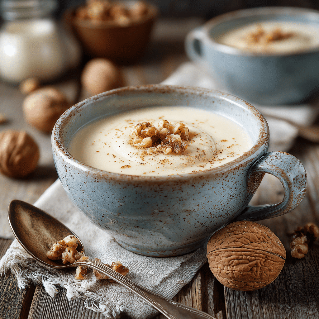 Vanilla Semolina Breakfast Cream Recipe - Recipe Image