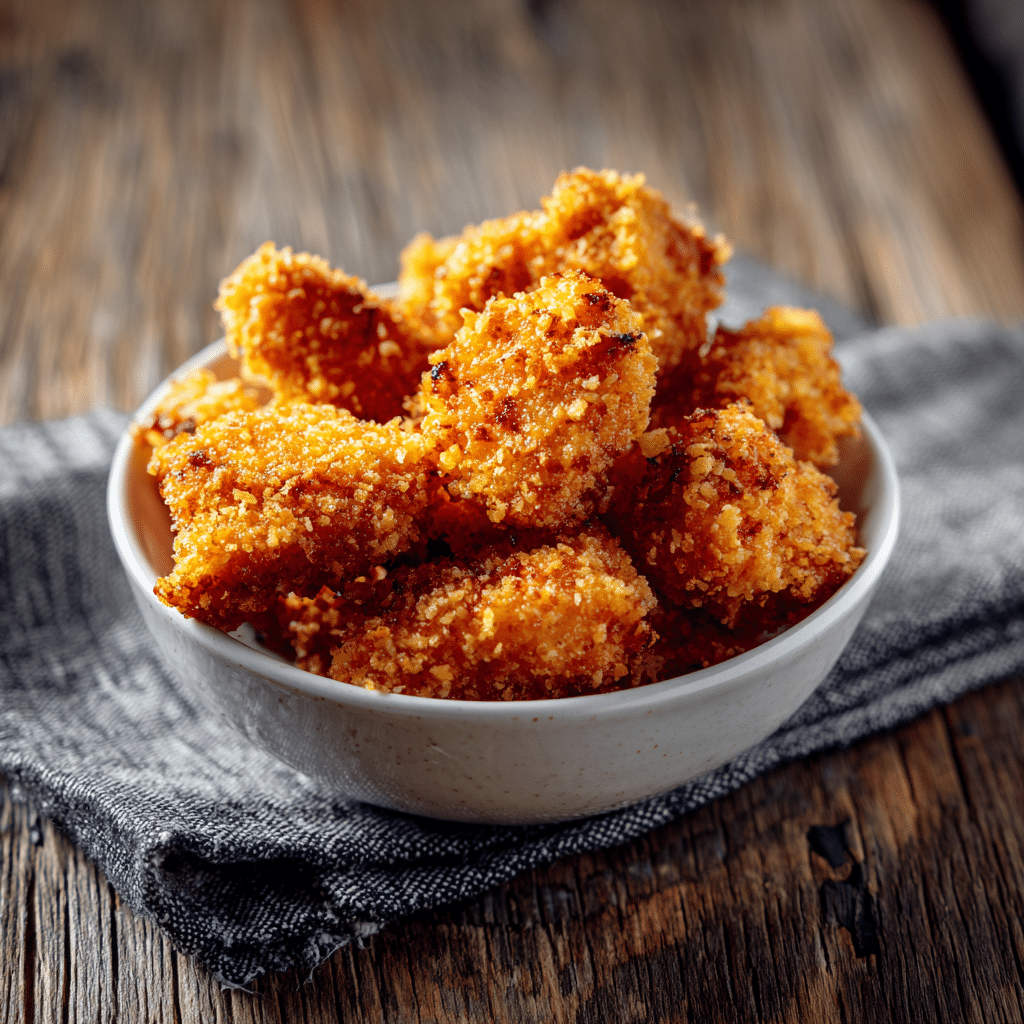 Simple Crispy Chicken Bites Recipe - Recipe Image