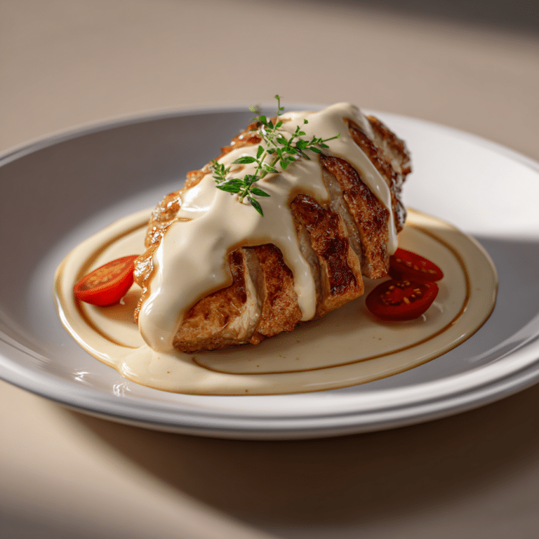 Luxury Chicken Supreme with Cream Sauce Recipe