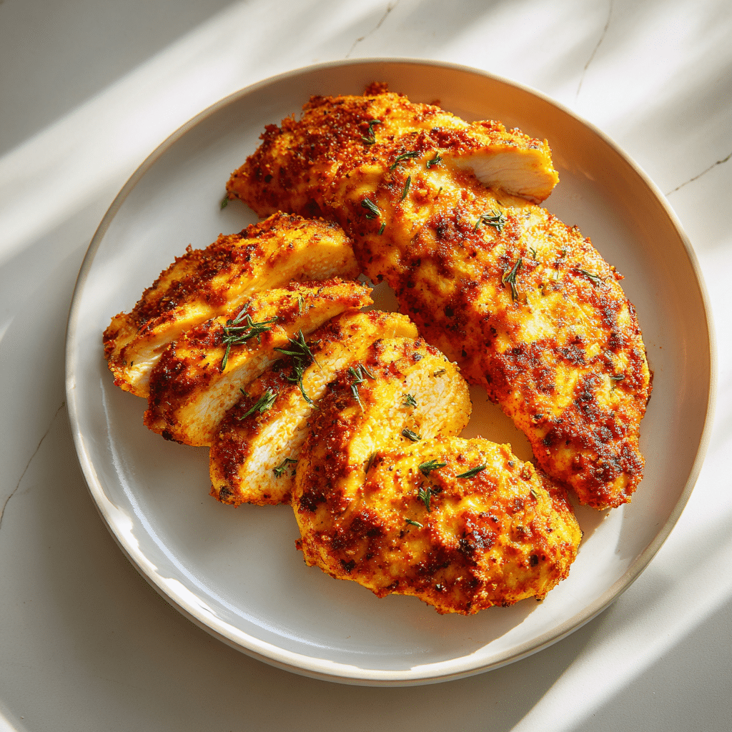 Cajun Air Fryer Chicken Recipe - Recipe Image