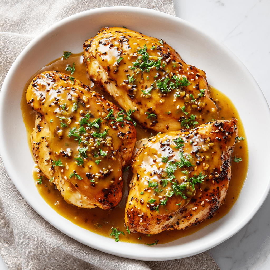 Honey Mustard Air Fryer Chicken Recipe - Recipe Image