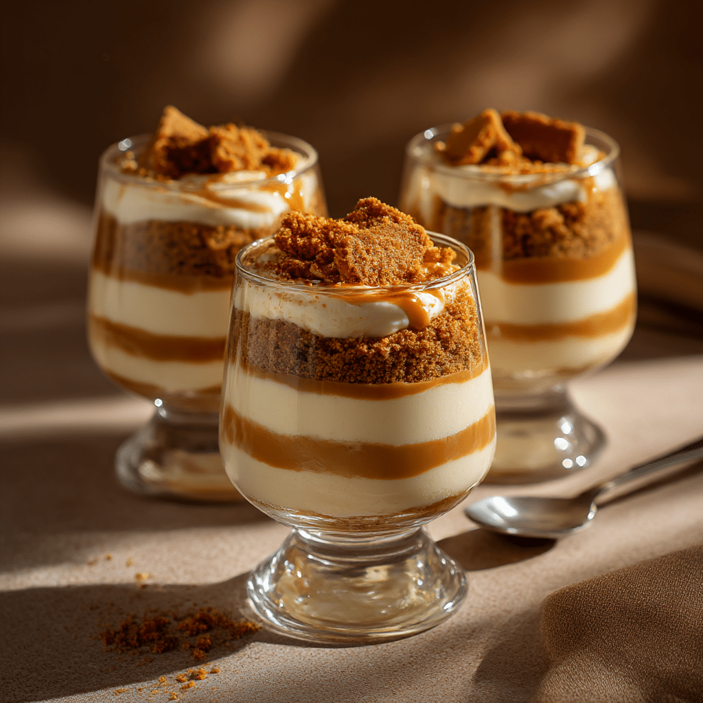 Lotus Cheesecake Dessert Cups Recipe - Recipe Image